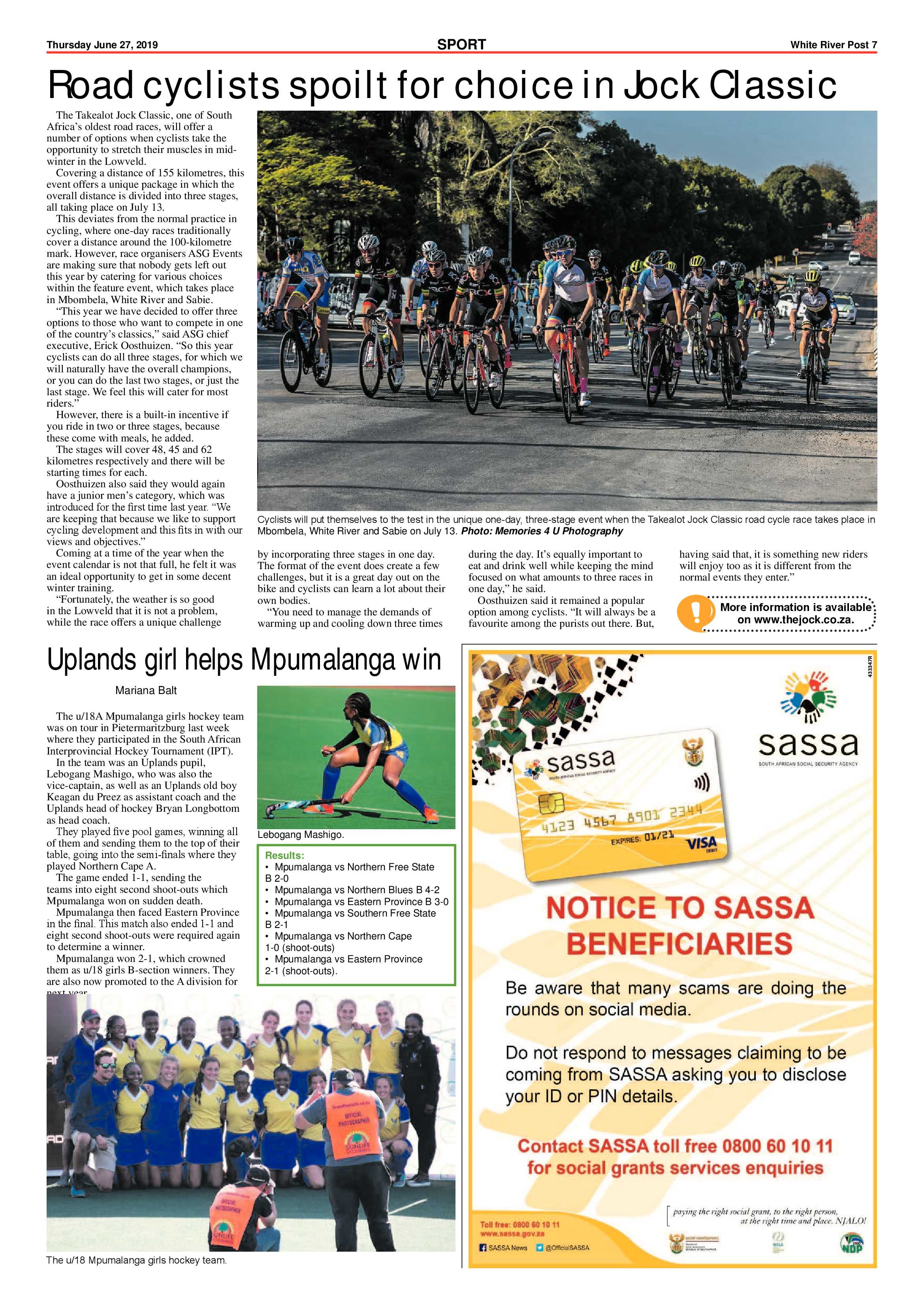 White River Post 27 June 2019 page 7