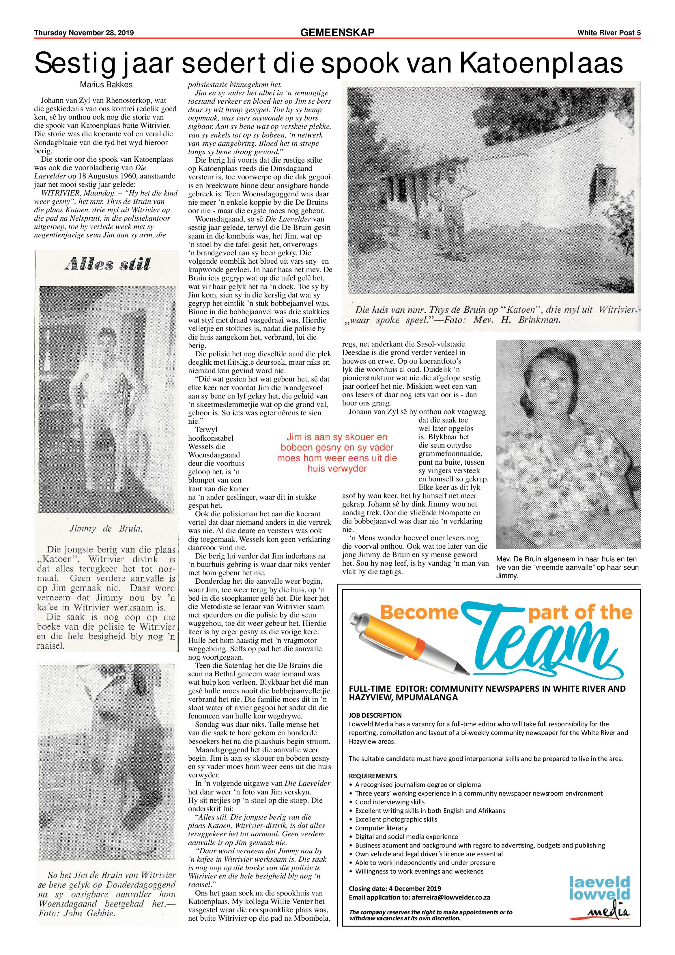 White River Post 28 November 2019 page 5