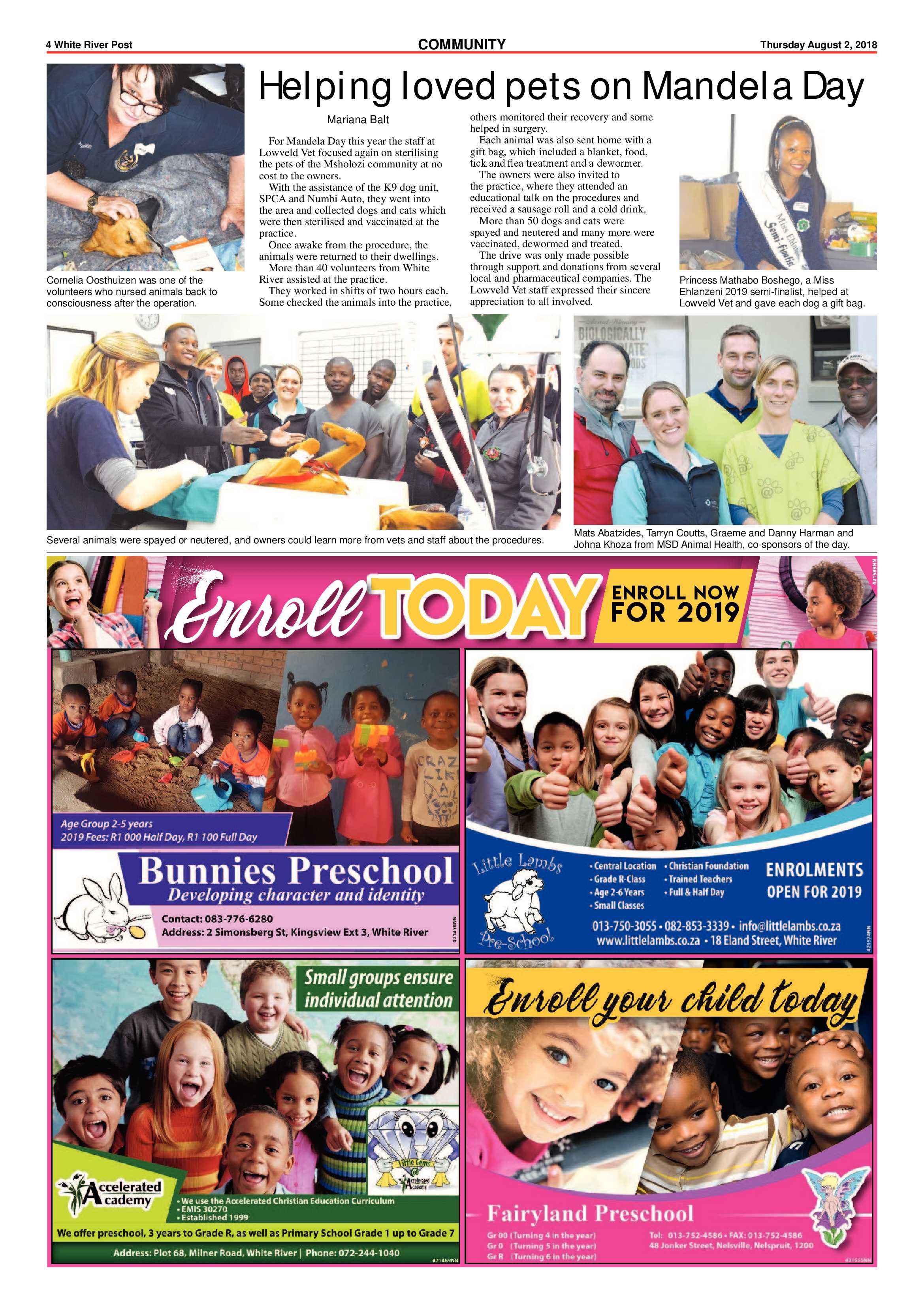 White River Post 2 August 2018 page 4