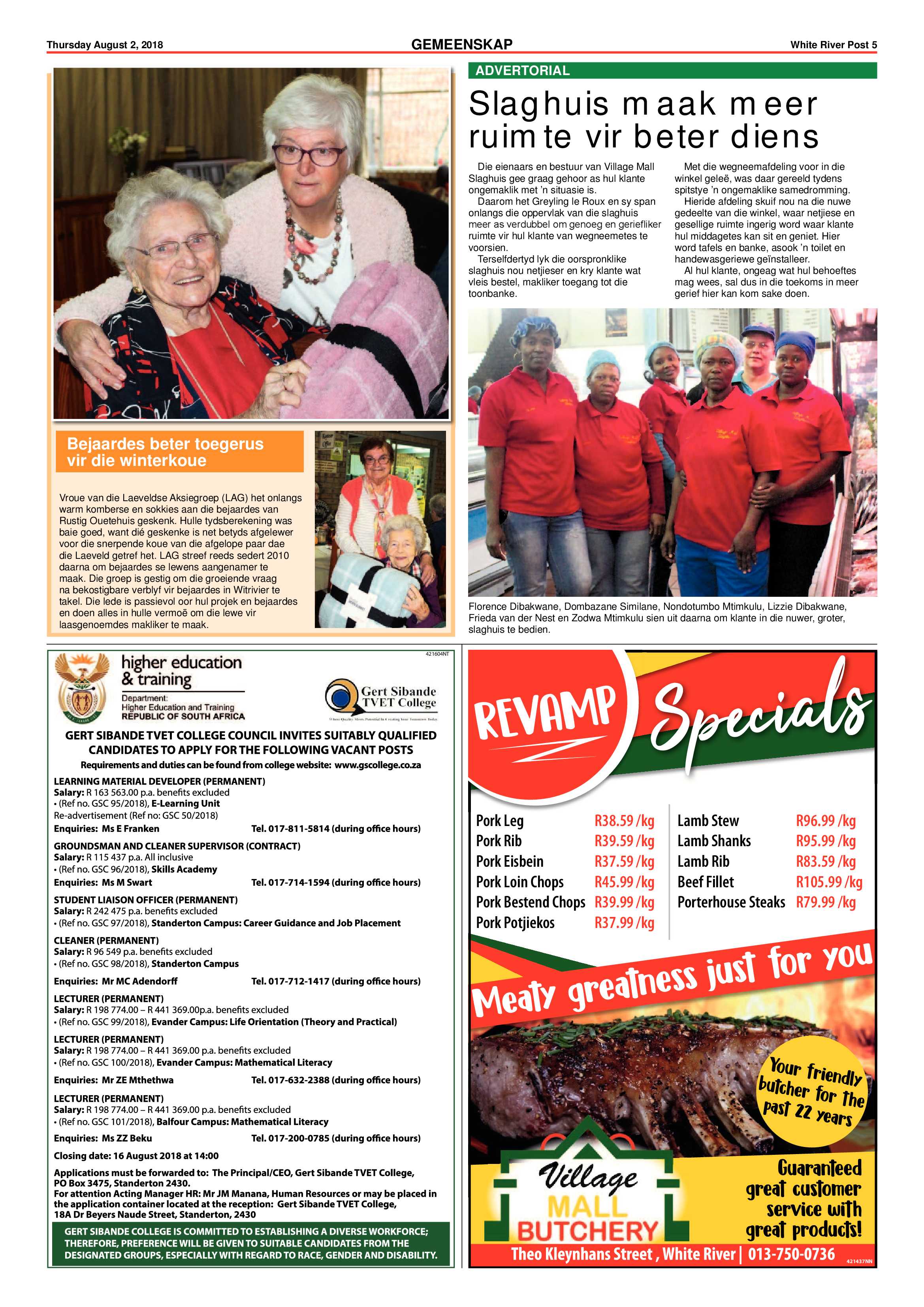 White River Post 2 August 2018 page 5