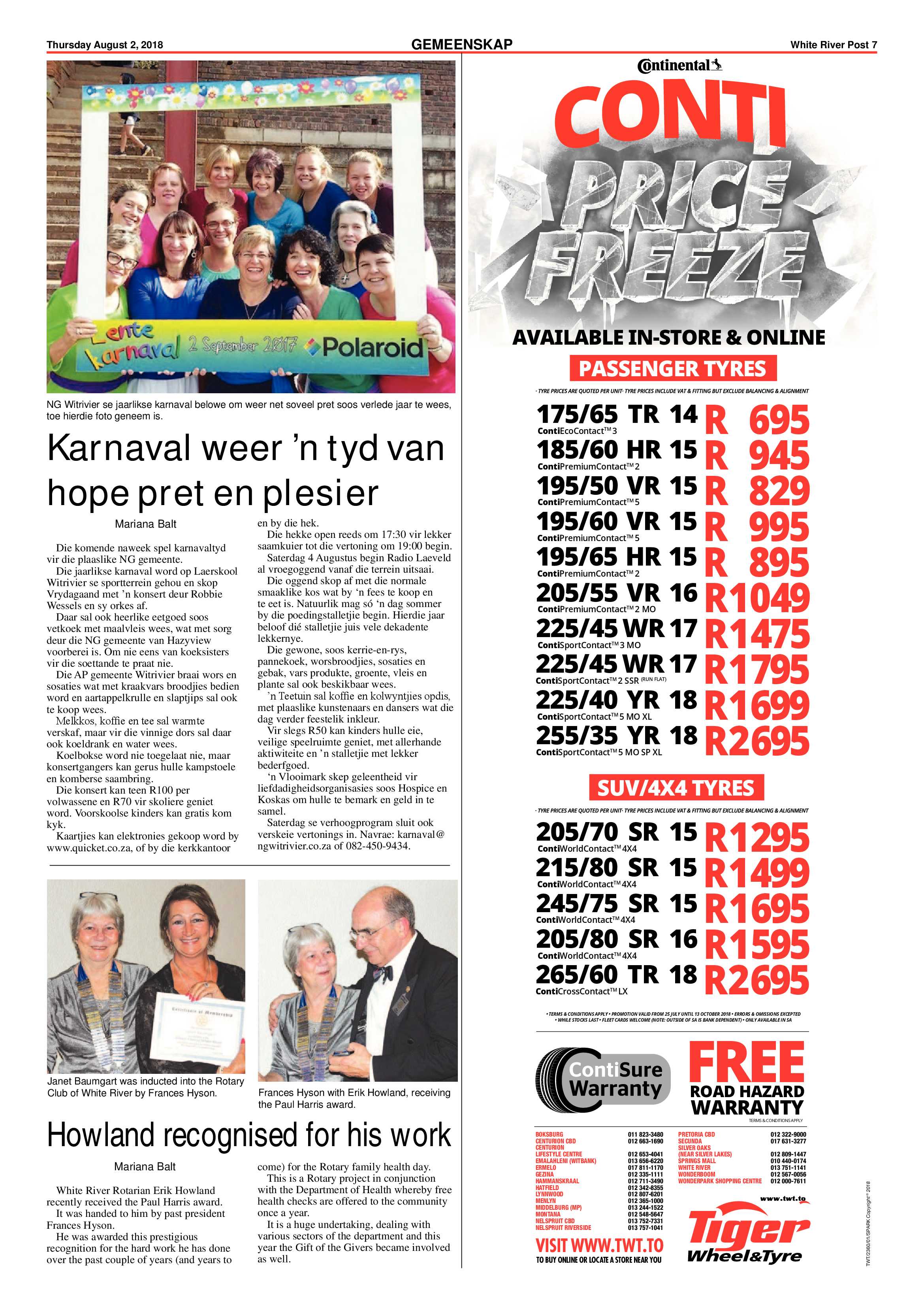 White River Post 2 August 2018 page 7