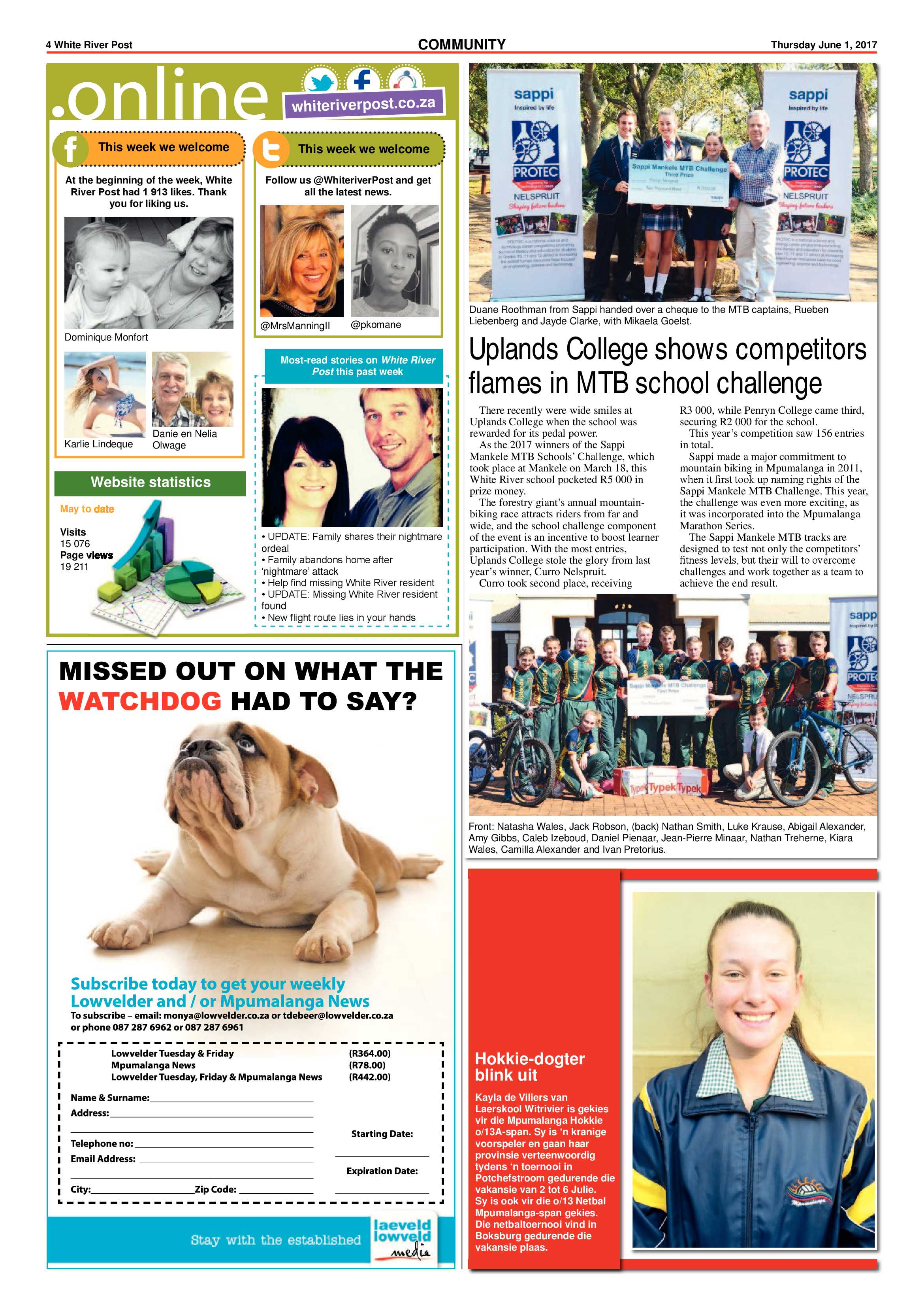 White River Post 2 June 2017 page 4