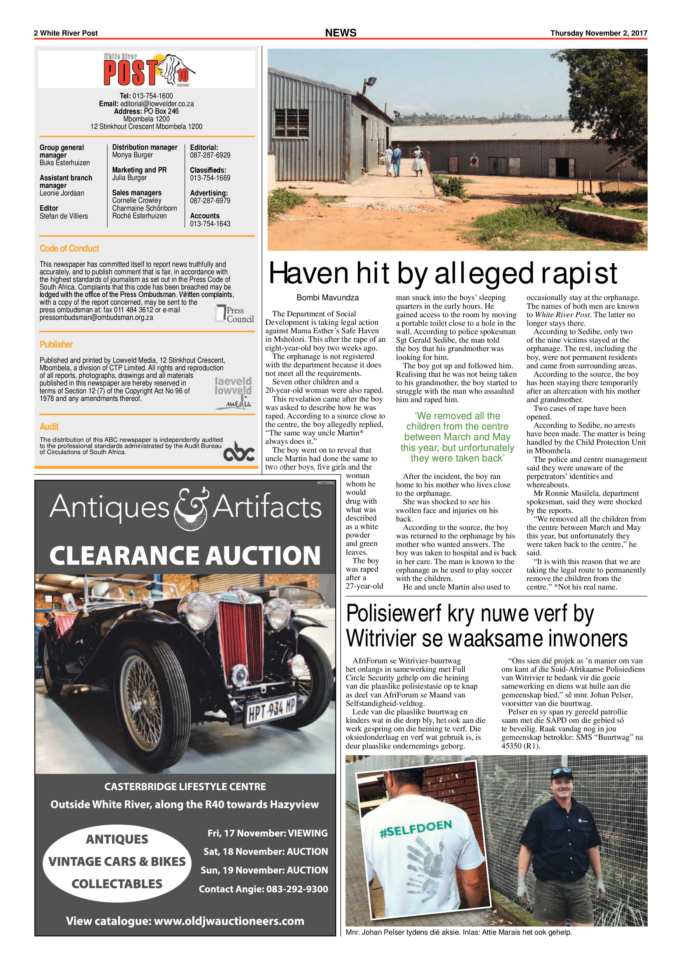 White River Post 2 November 2017 page 2