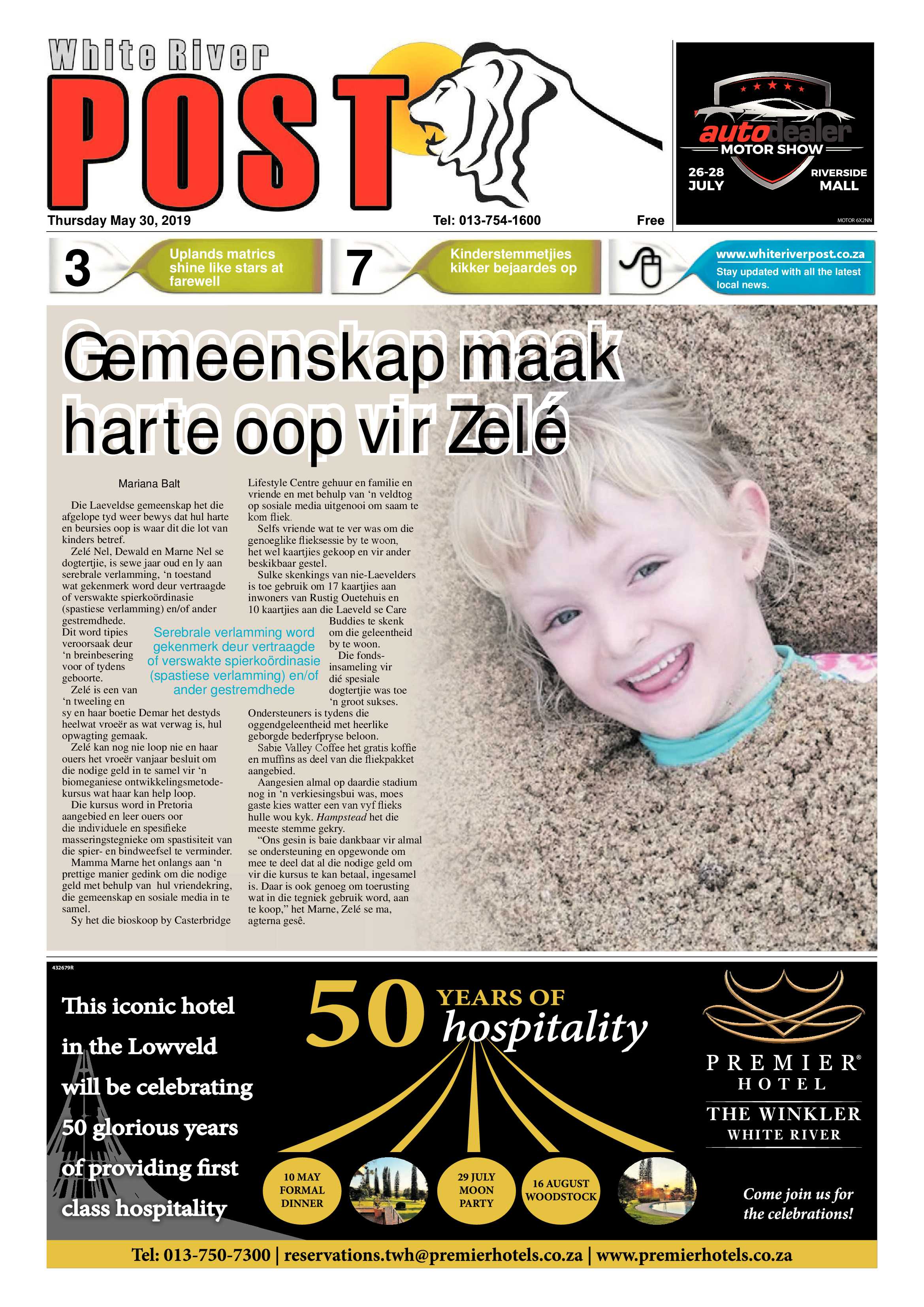 White River Post 30 May 2019 page 1