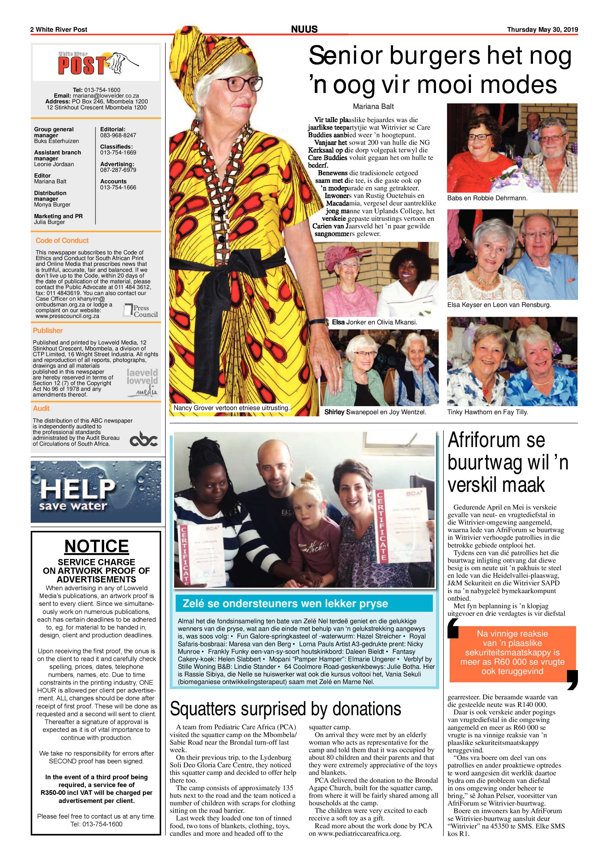 White River Post 30 May 2019 page 2