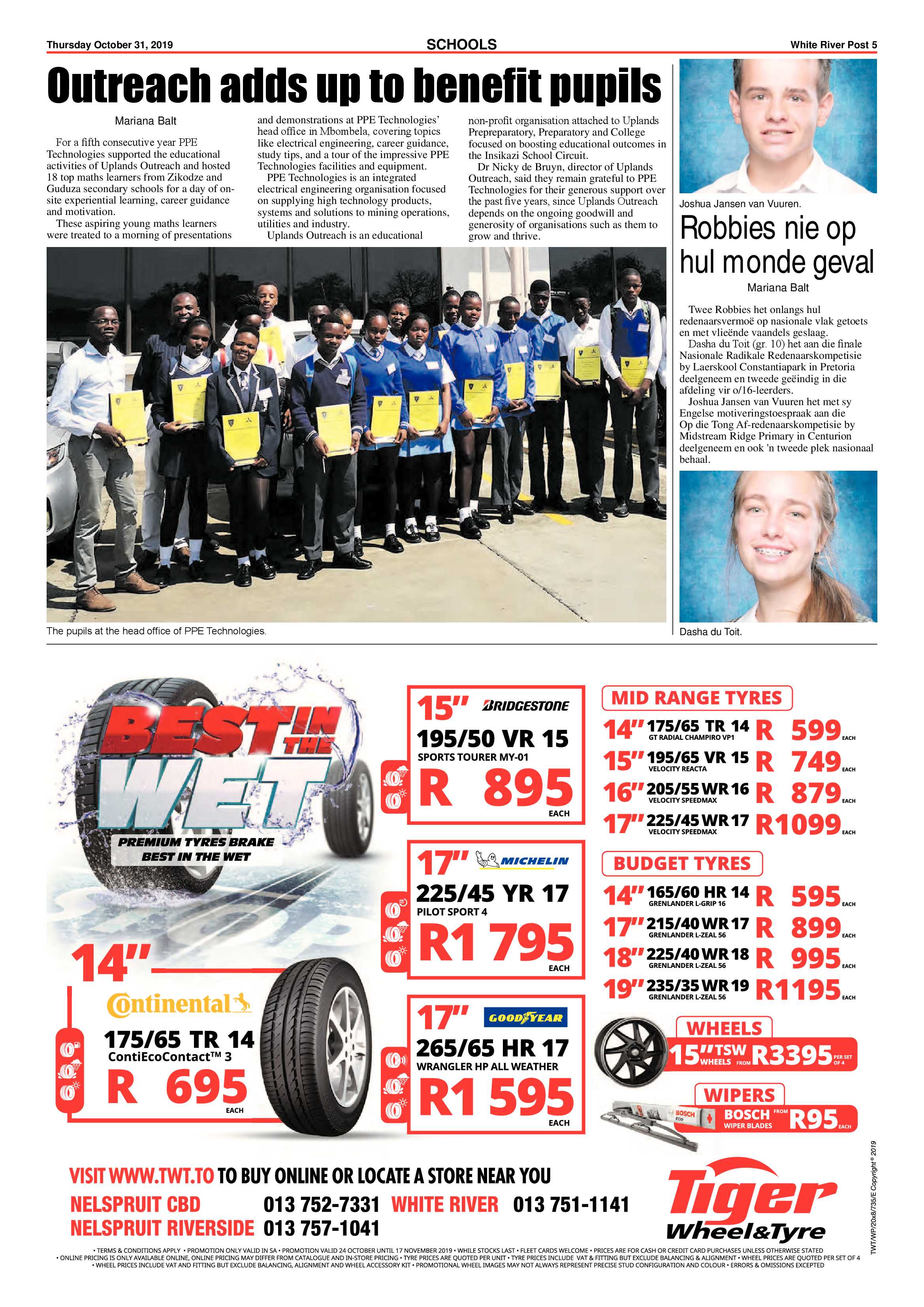 White River Post 31 October 2019 page 5