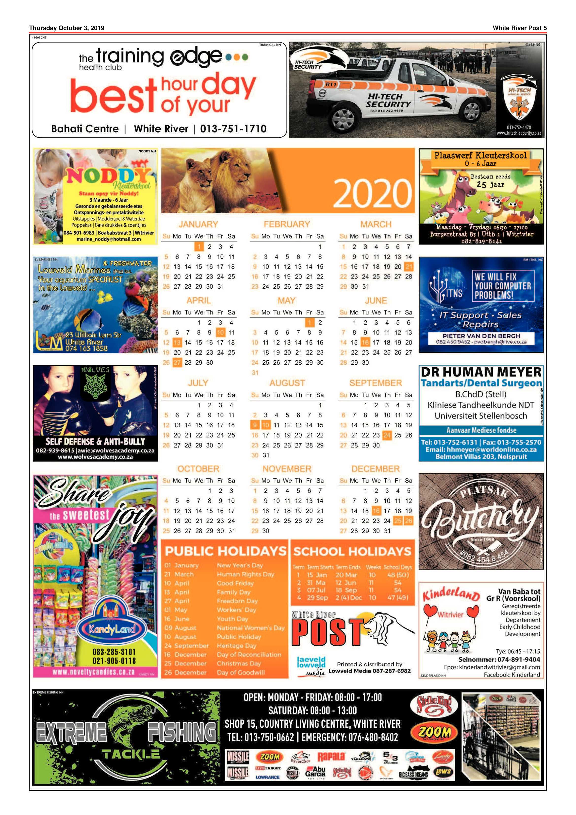 White River Post 3 October 2019 page 5