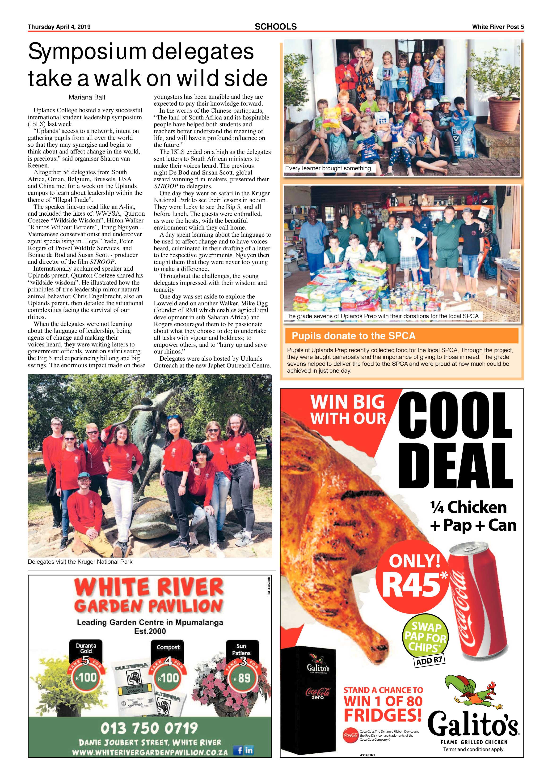 White River Post 4 April 2019 page 5