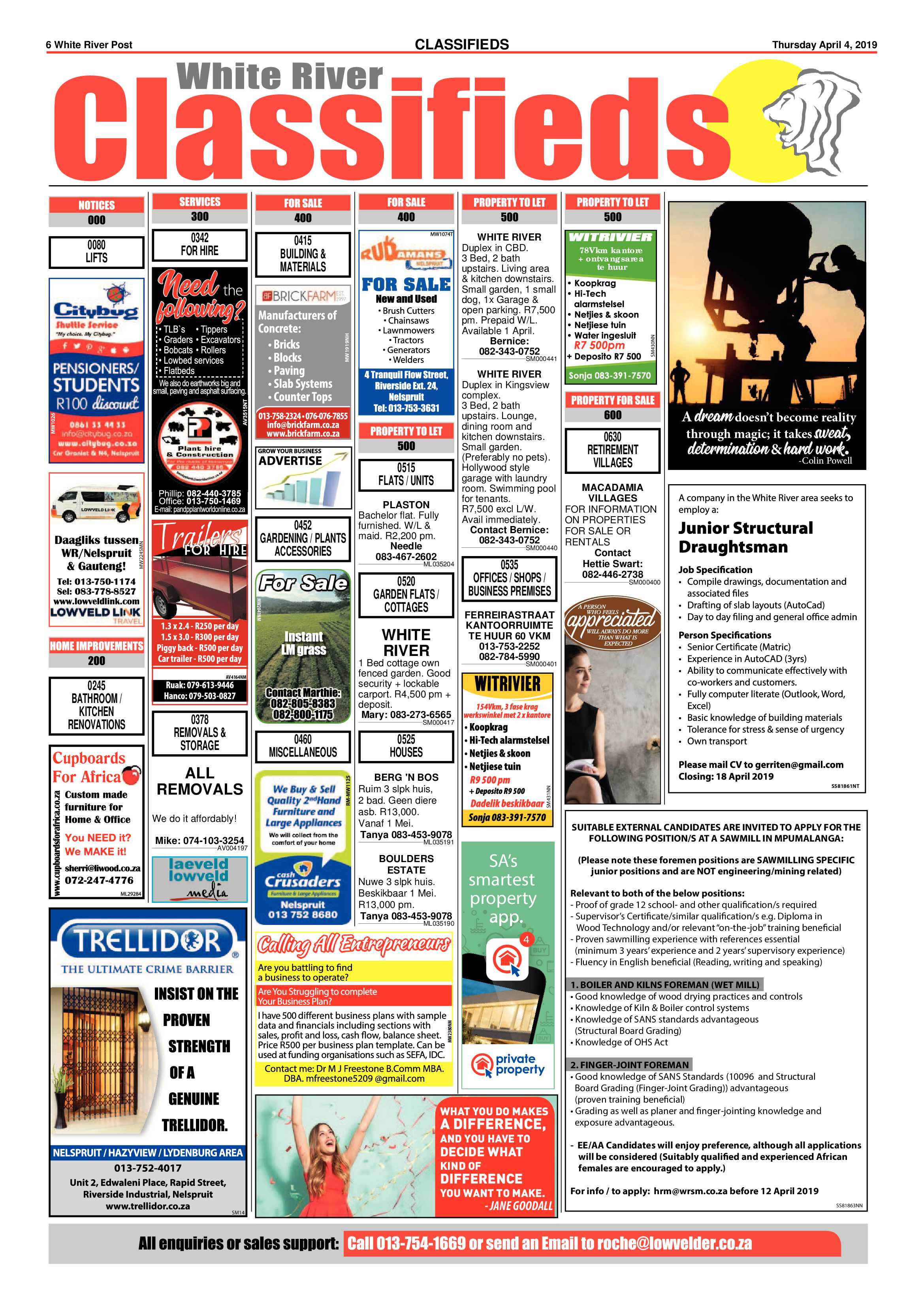 White River Post 4 April 2019 page 6
