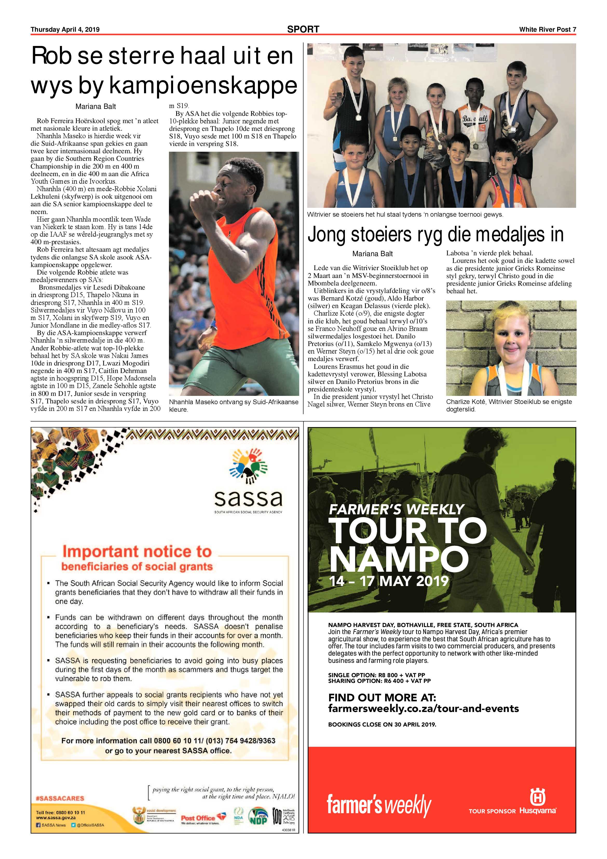 White River Post 4 April 2019 page 7