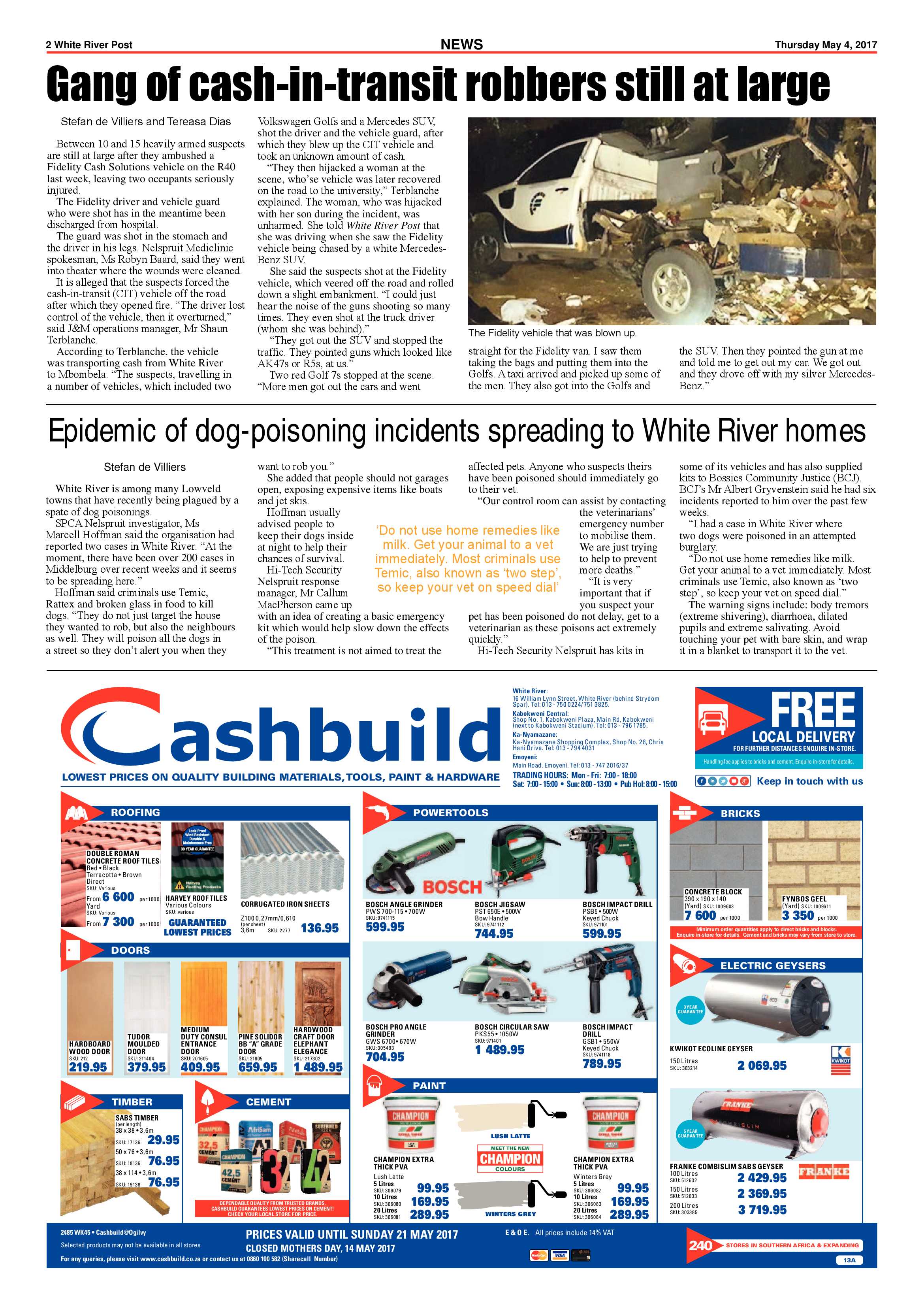 White River Post 4 May 2017 page 2