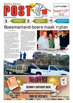 White River Post 5 October 2017