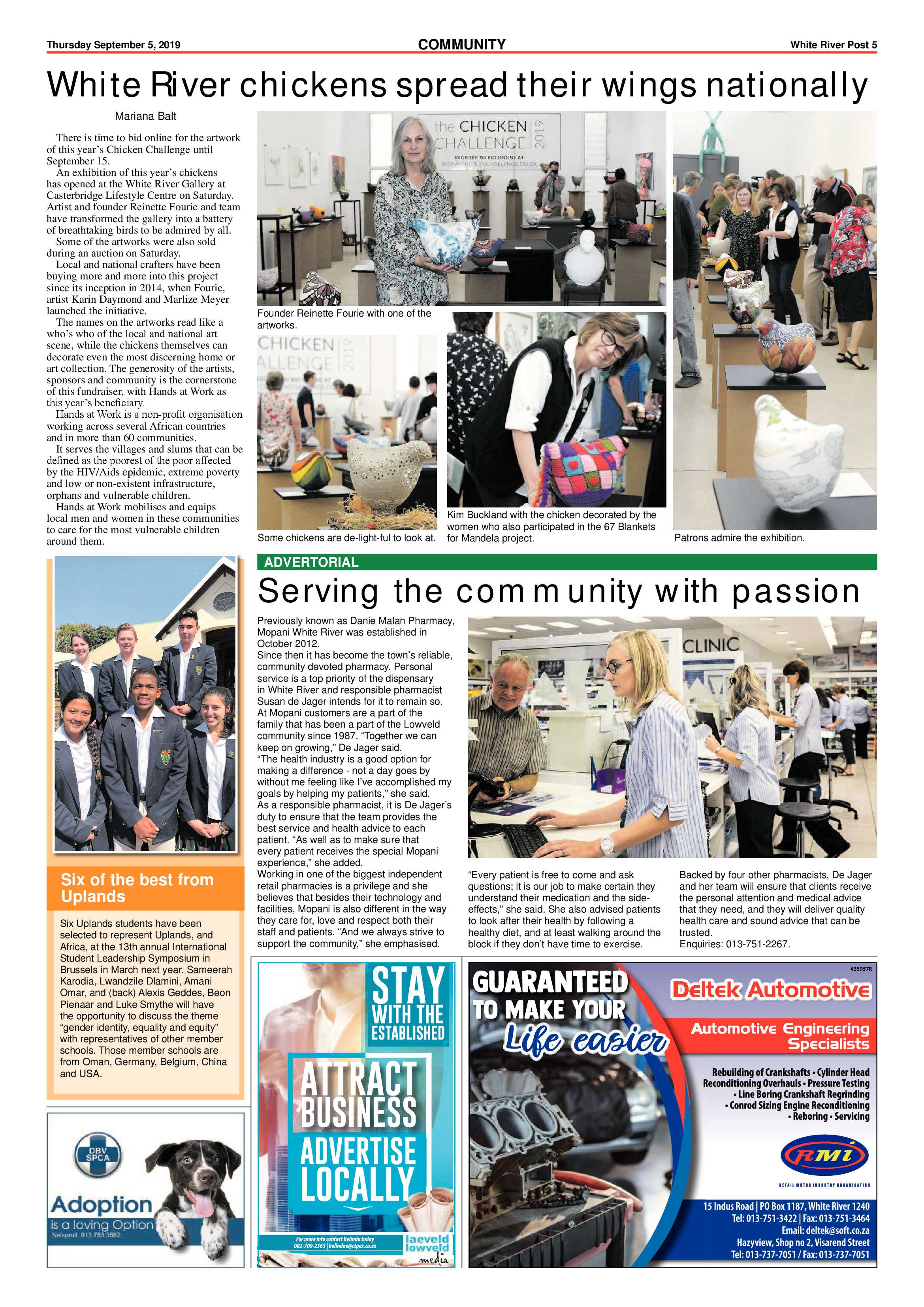 White River Post 5 September 2019 page 5
