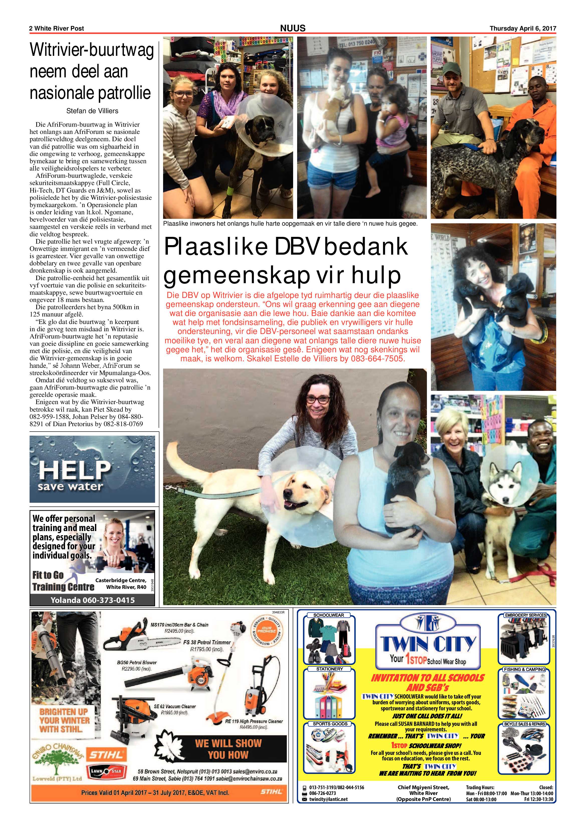 White River Post 6 April 2017 page 2