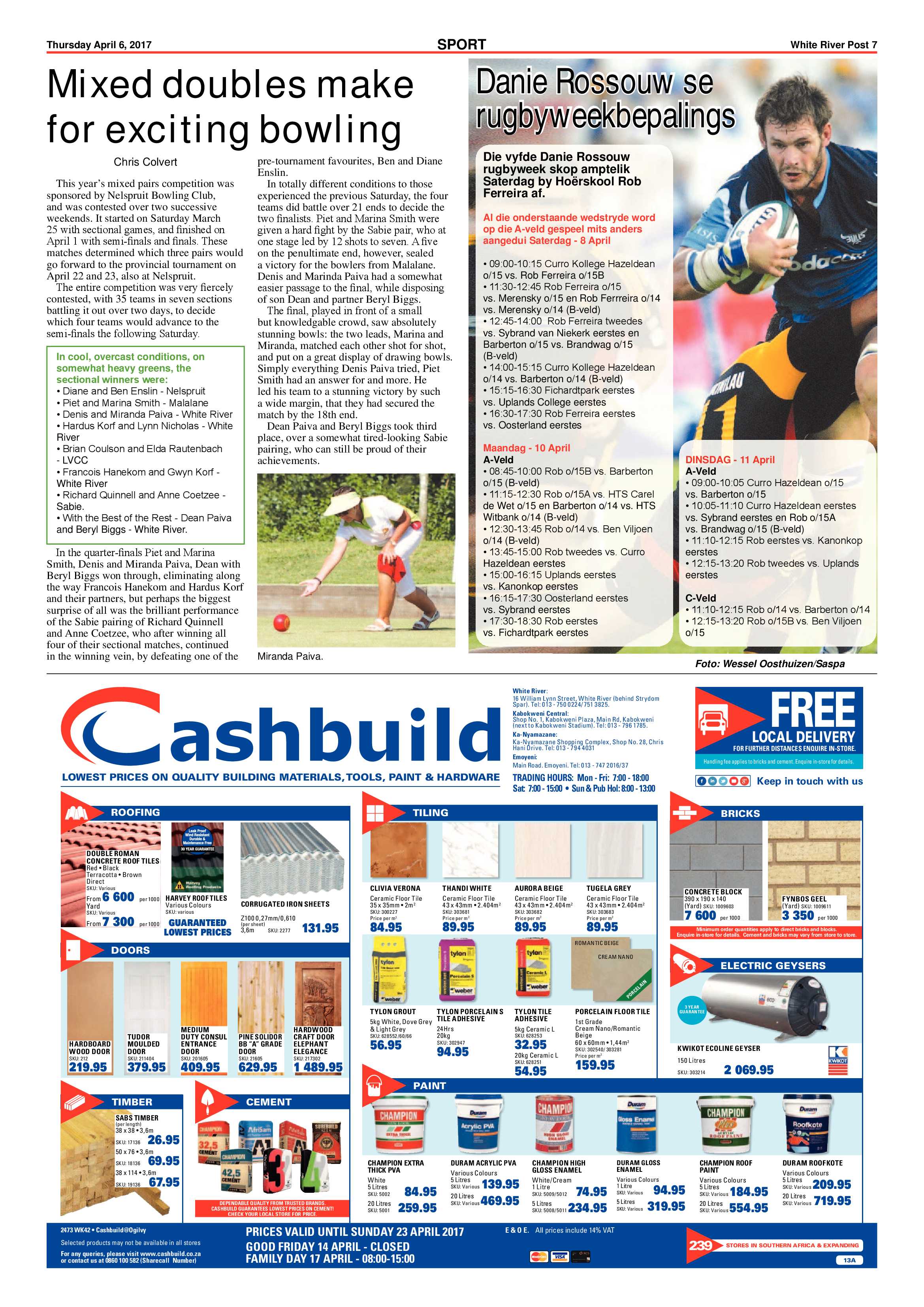 White River Post 6 April 2017 page 7