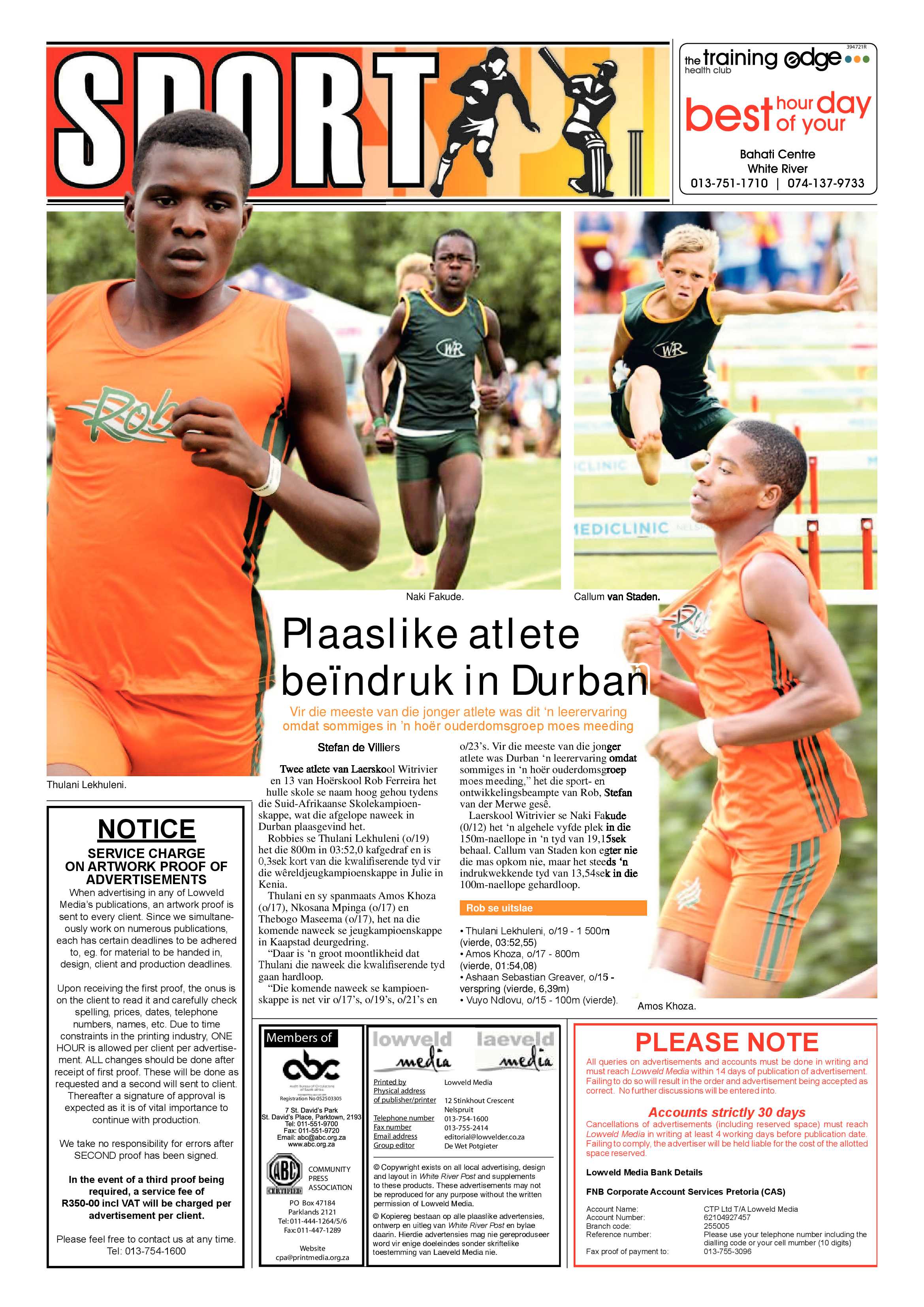 White River Post 6 April 2017 page 8
