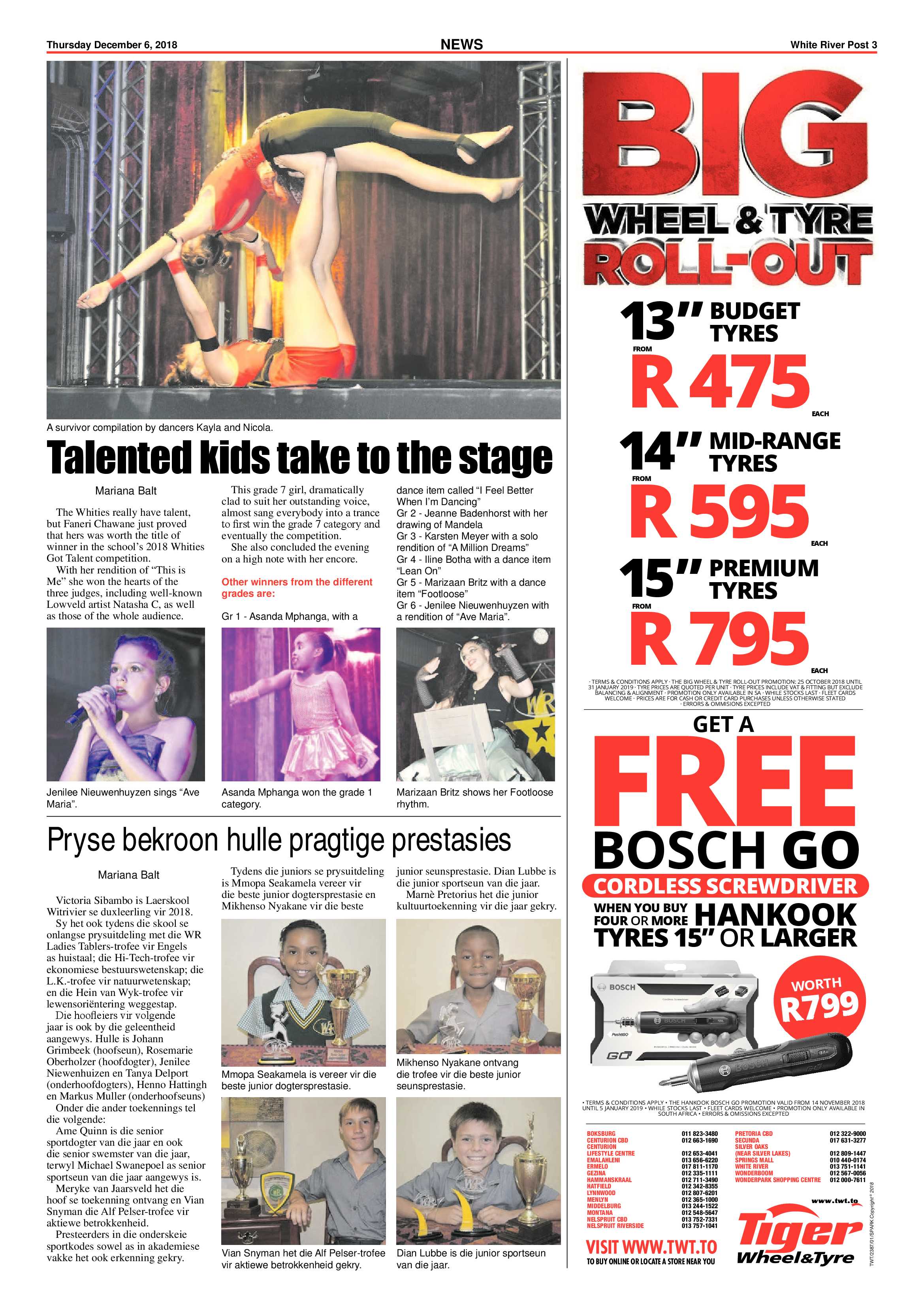 White River Post 6 December 2018 page 3