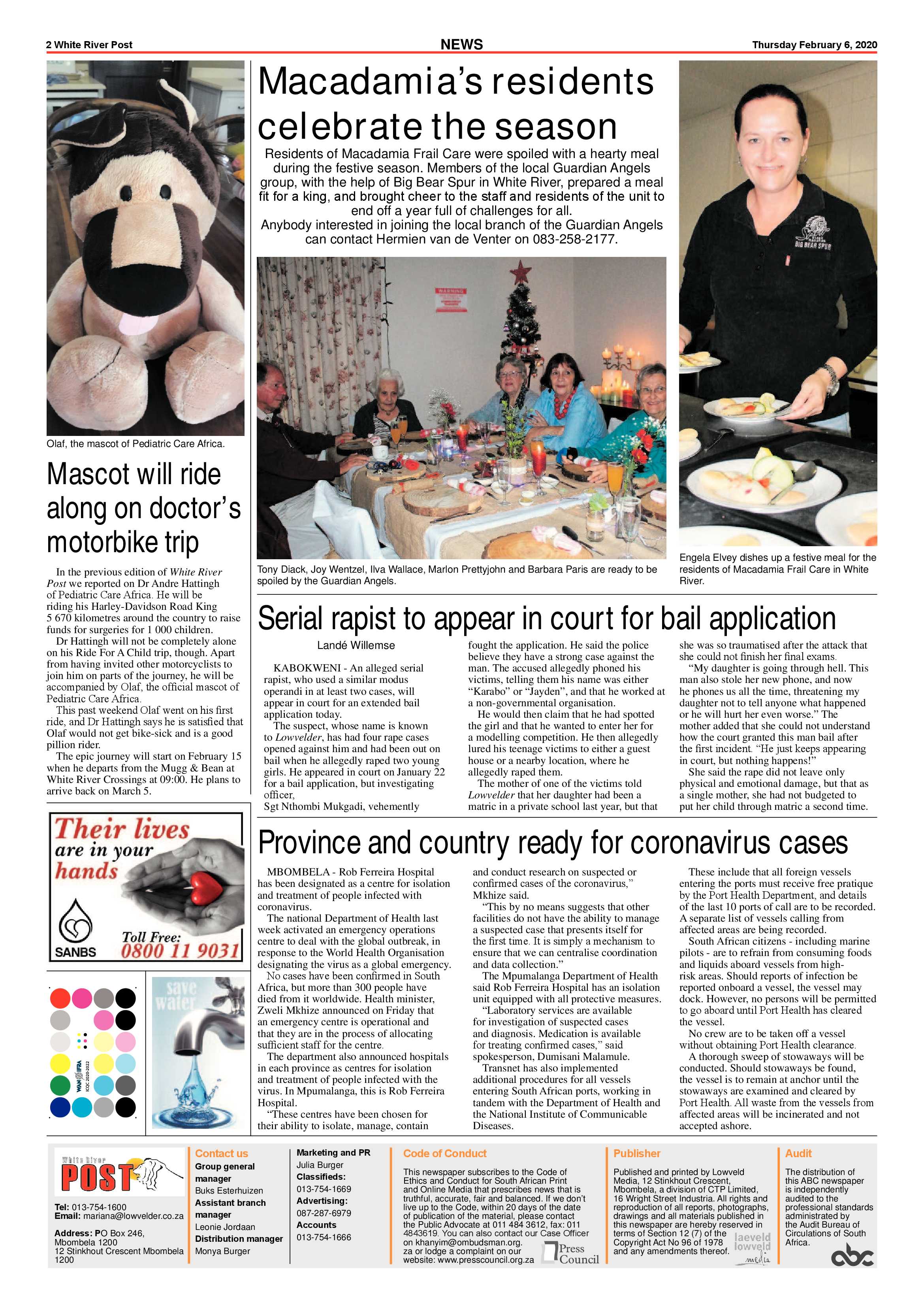 White River Post 6 February 2020 page 2