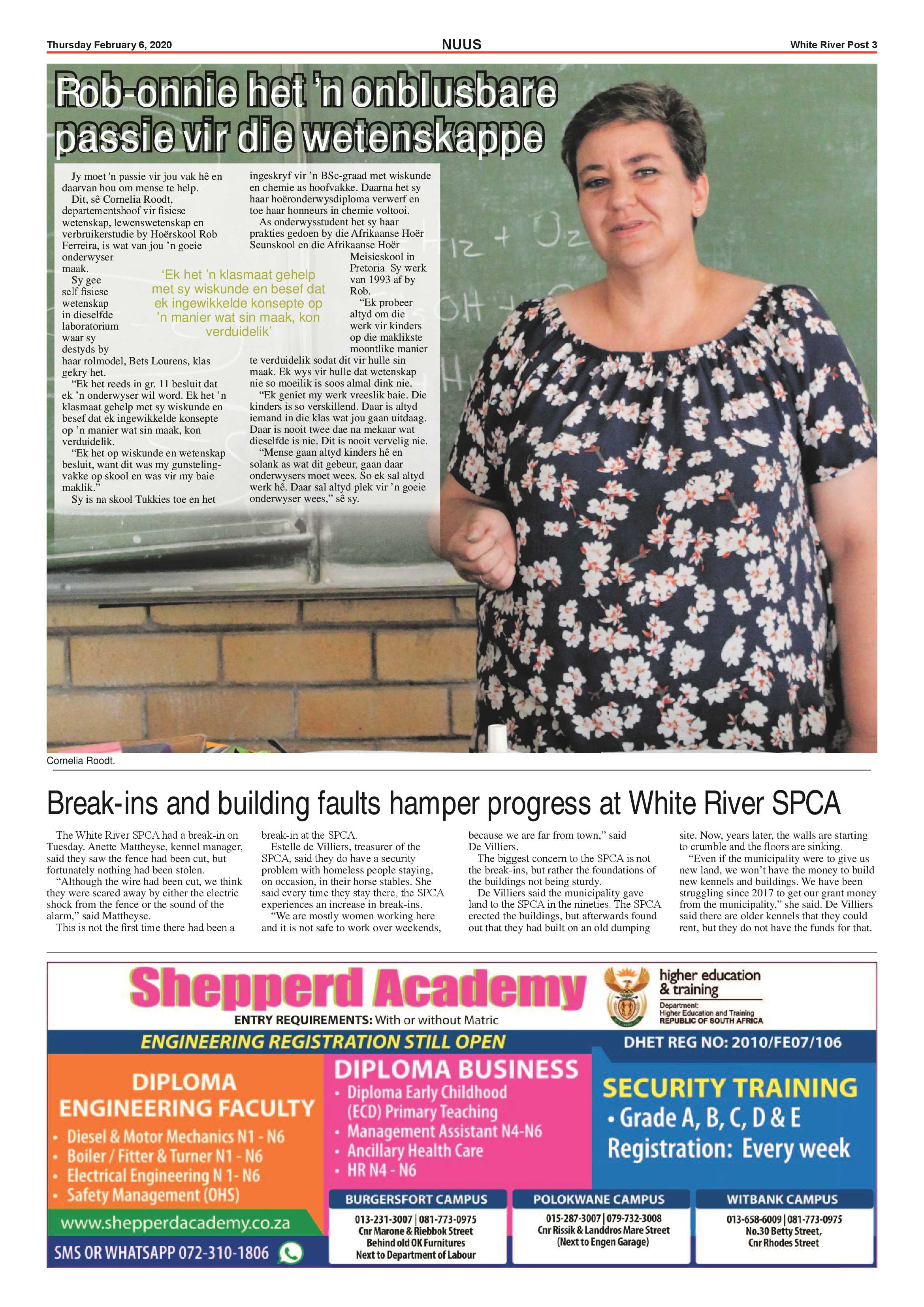 White River Post 6 February 2020 page 3