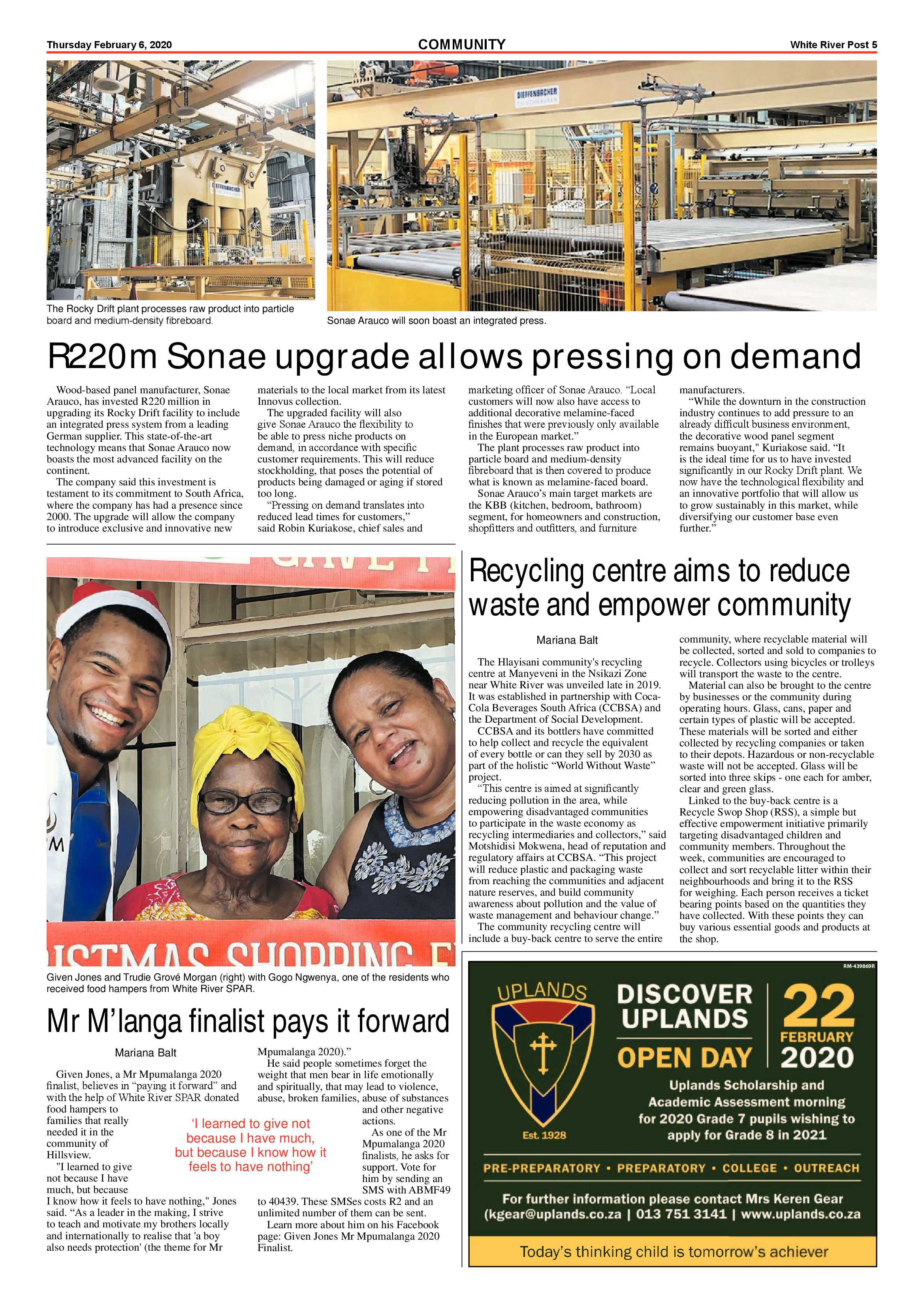 White River Post 6 February 2020 page 5