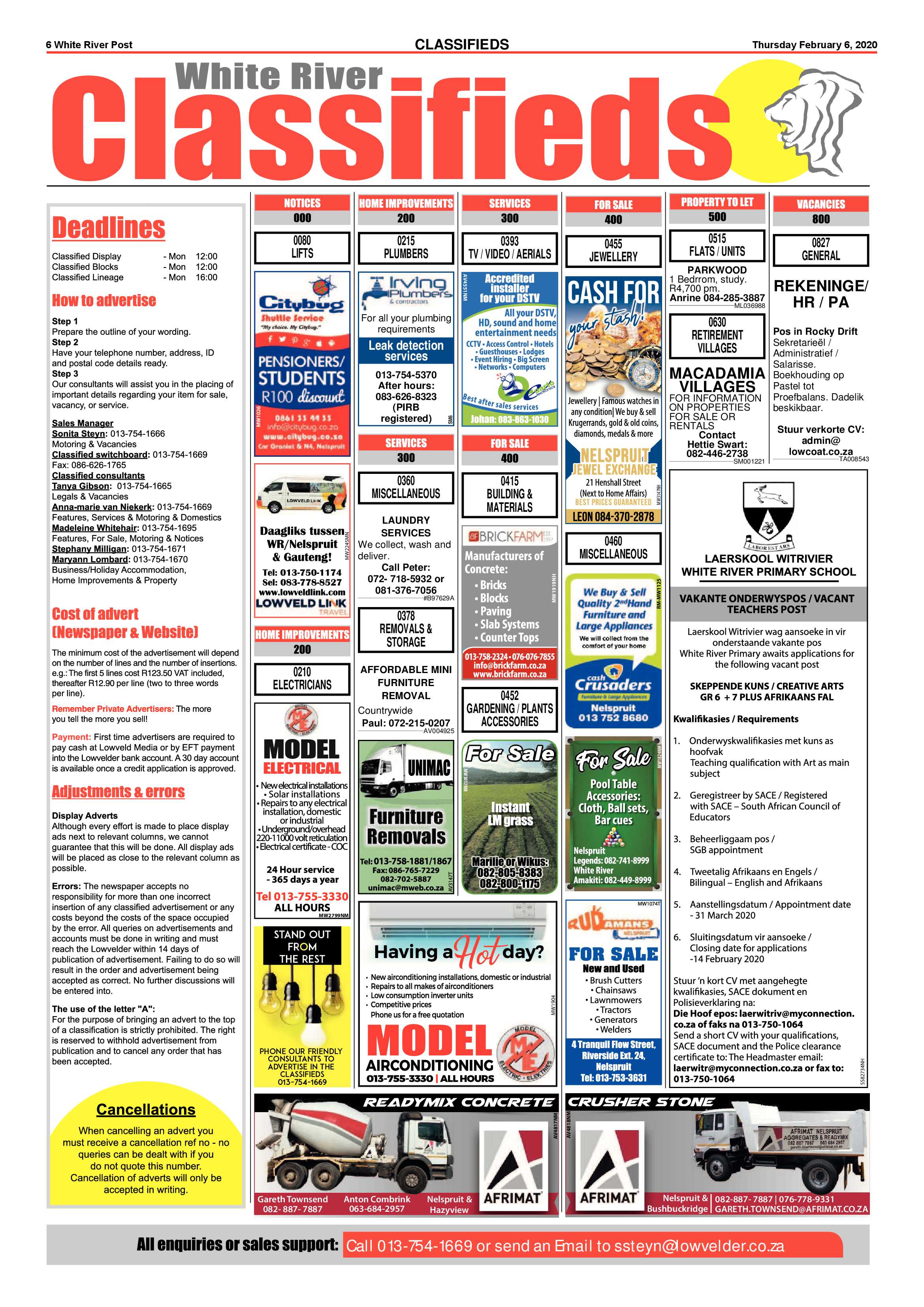 White River Post 6 February 2020 page 6