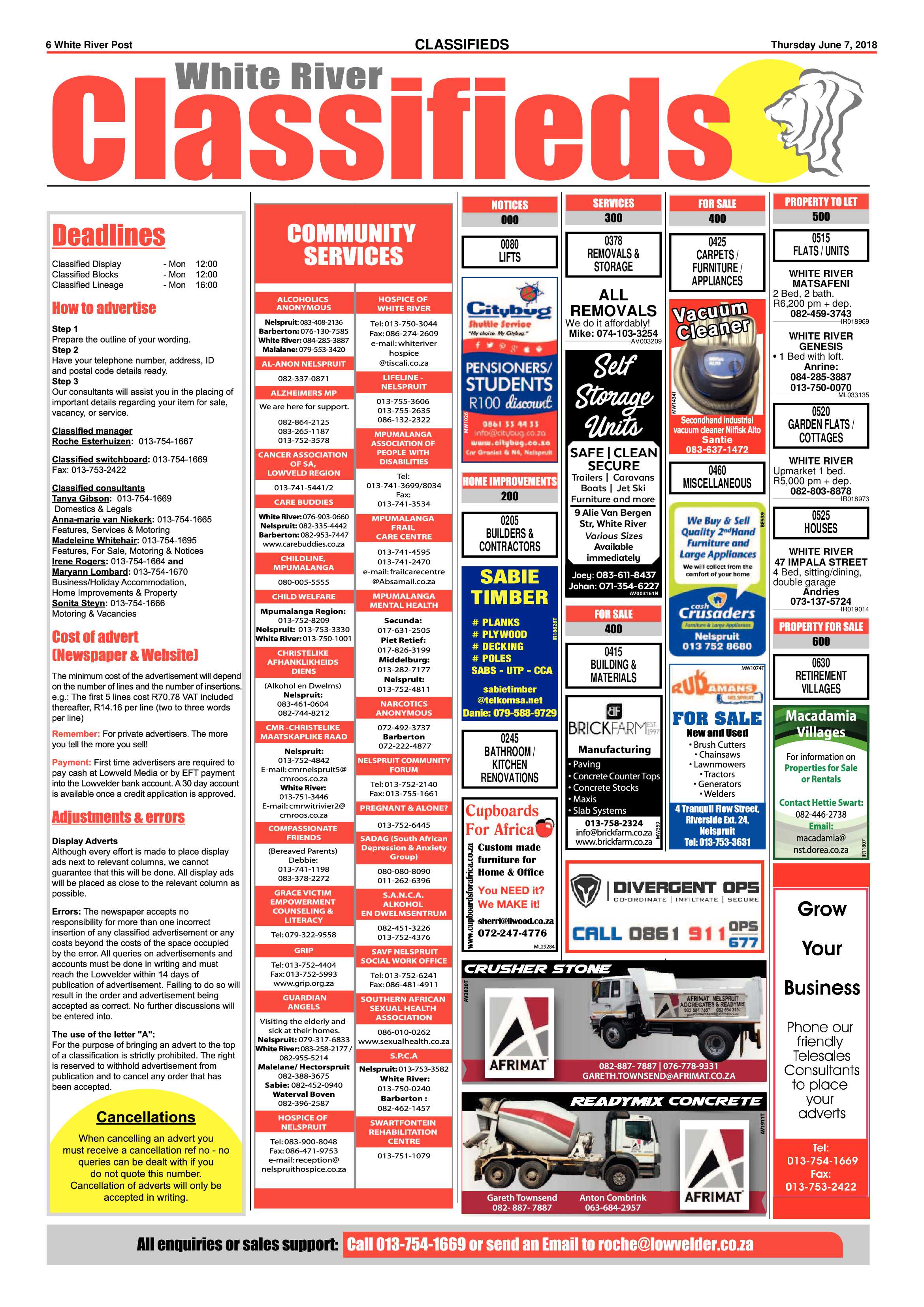 White River Post 7 June 2018 page 6