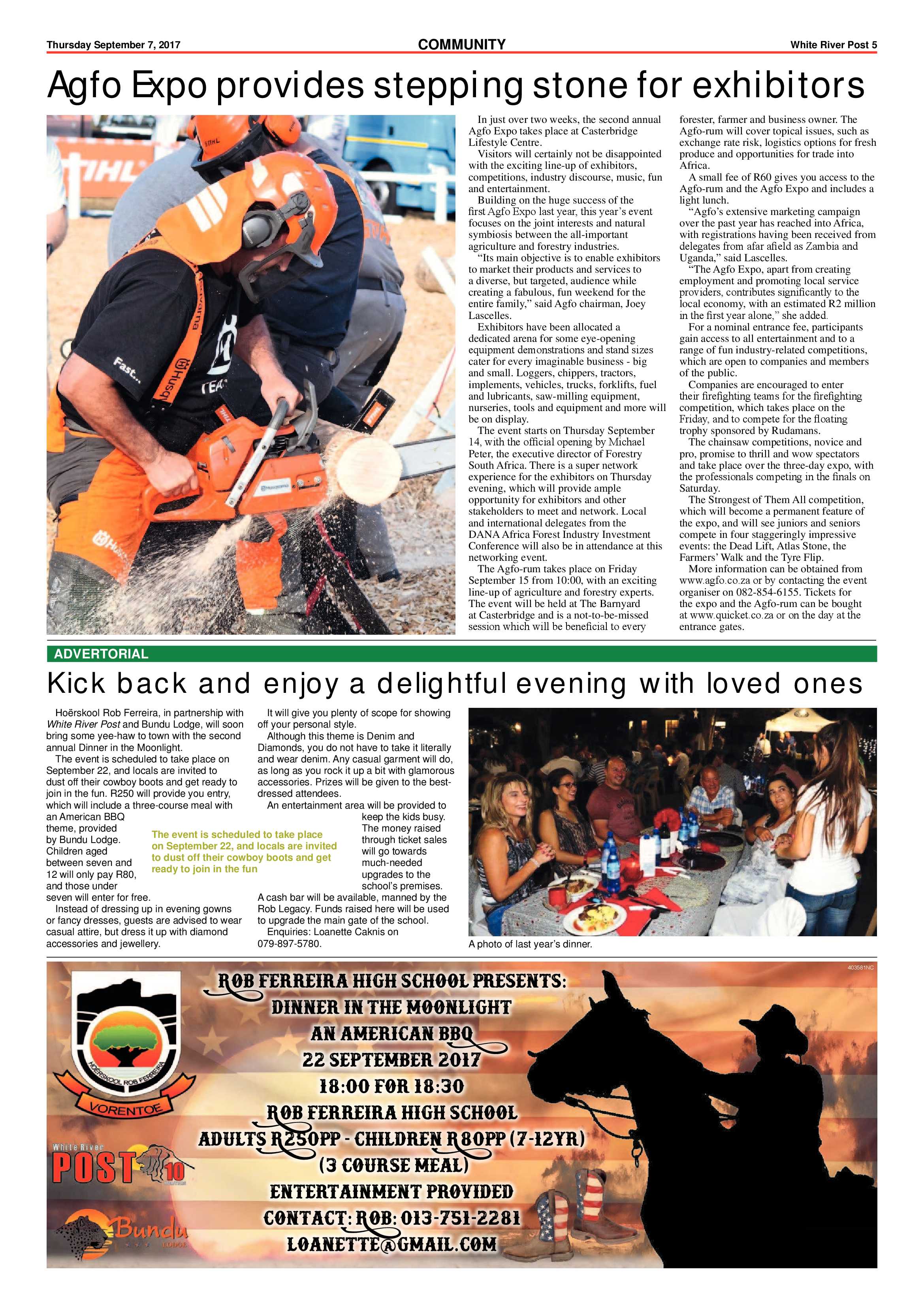 White River Post 7 September 2017 page 5