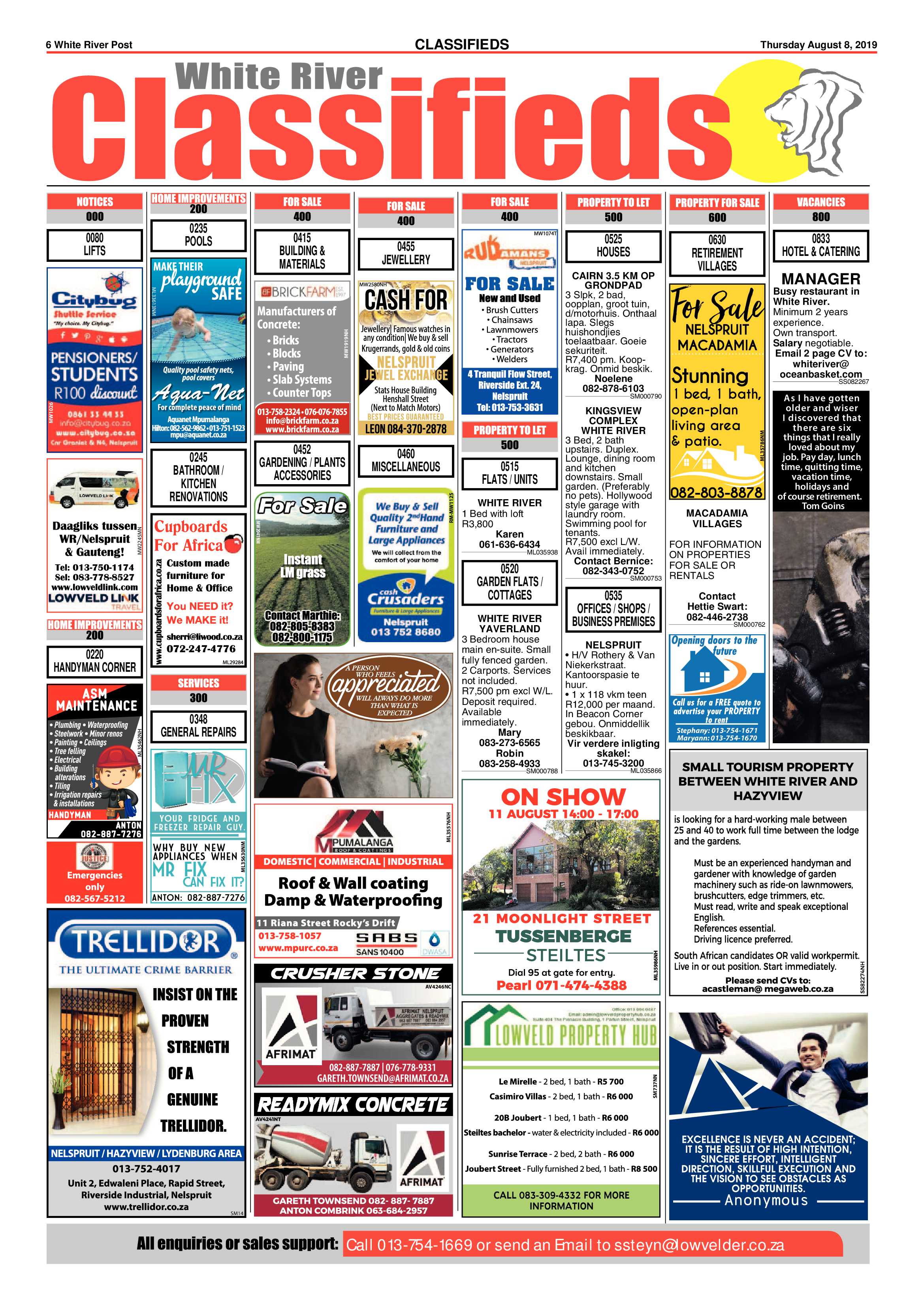 White River Post 8 August 2019 page 6