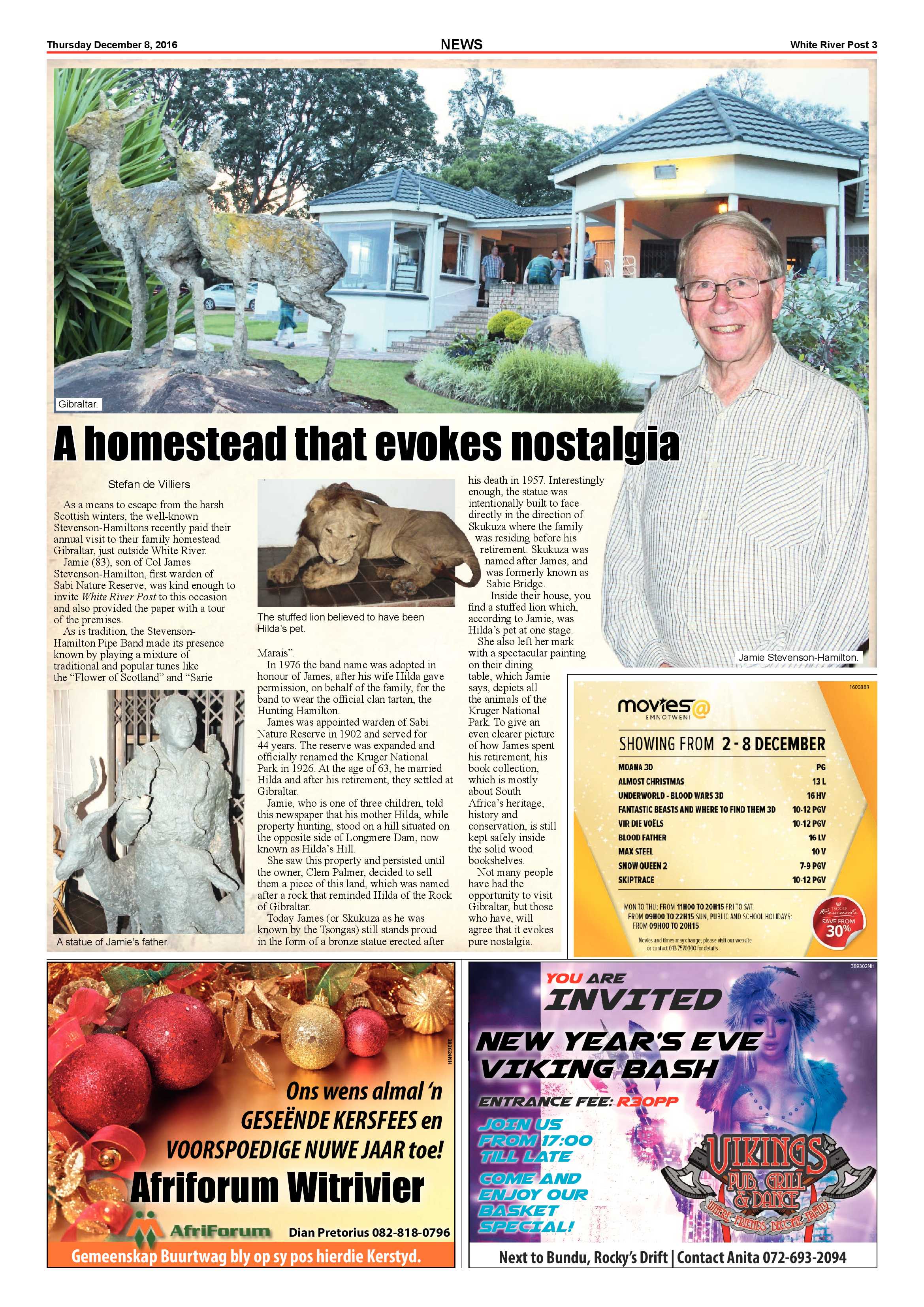 White River Post 8 December 2016 page 3