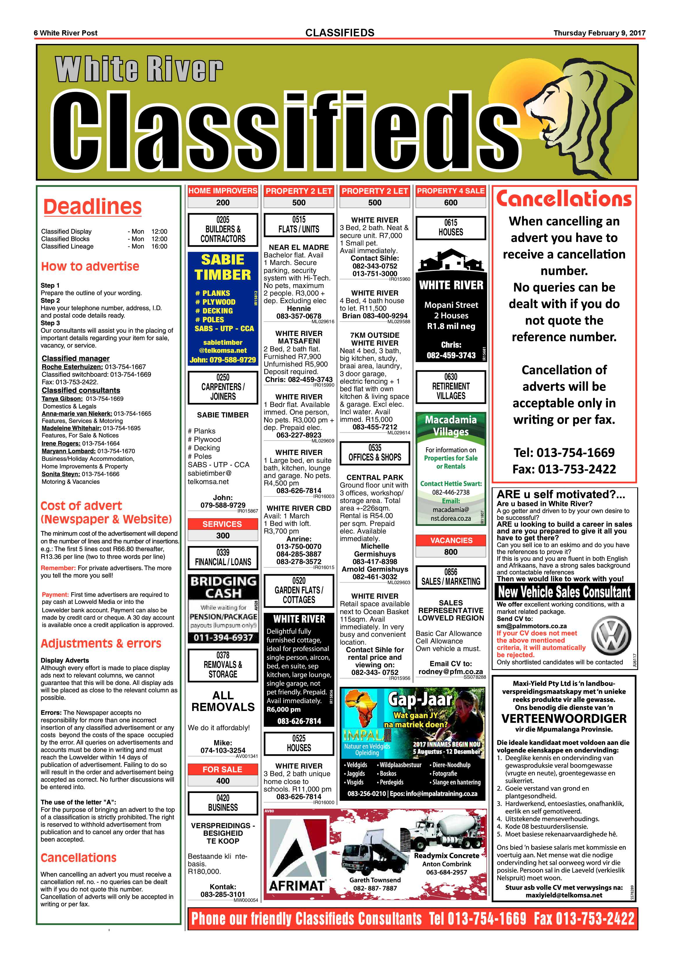 White River Post 9 February 2017 page 6